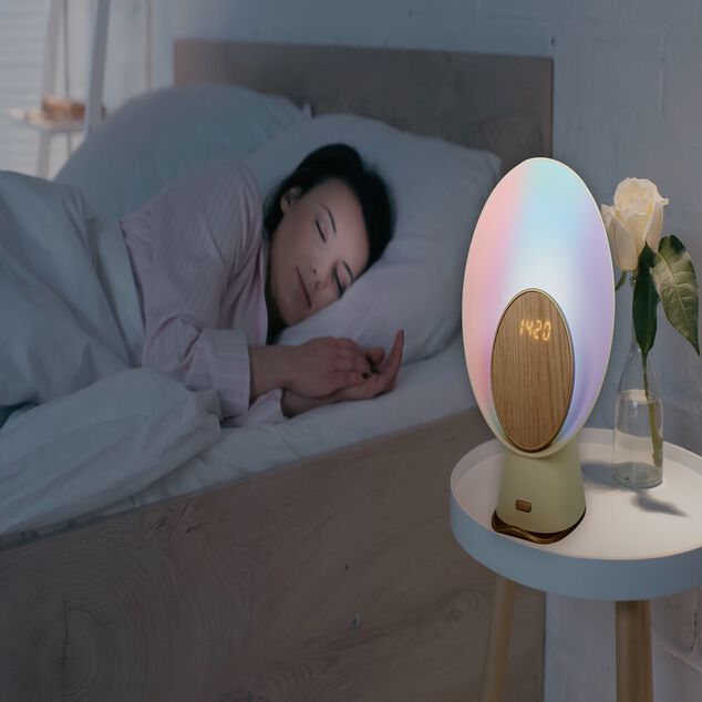 R&eacute;veil lune avec chargeur induction