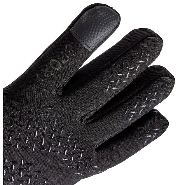 Gant tactile adulte 2 doigts noir