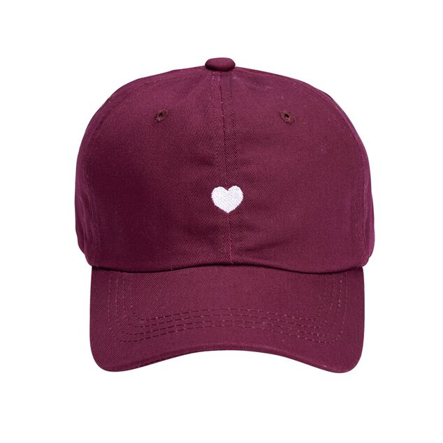 Casquette pour adulte en coton uni beige 25x15,8xH13cm