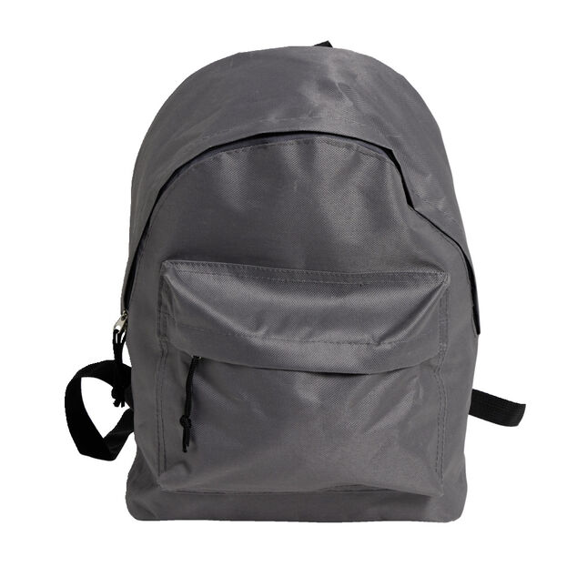 Sac à dos de voyage gris 28x11xH38cm