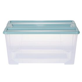 Boîte De Rangement PP Transparente 48x38x10 Cm – Classeur A2, Léger Et Pratique