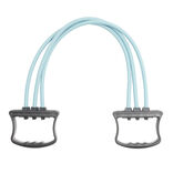 Extenseur fitness avec 3 sangles de musculation L76cm