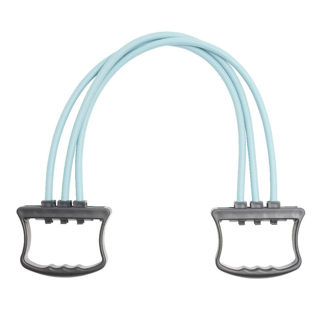 Extenseur fitness avec 3 sangles de musculation L76cm