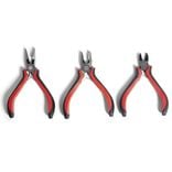 Lot de 3 pinces en acier