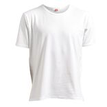 T shirt homme fibre de bambou &eacute;lasthanne blanc - Taille S