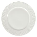 Assiette plate Colombe en porcelaine blanche Ø27,5cm