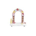 Arche lumineuse à poser pour village animé de Noël