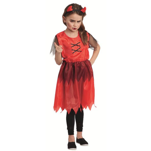 D&eacute;guisement d&eacute;mon fille 4/6 ans