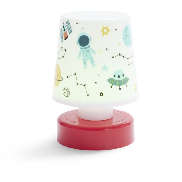 Veilleuse &agrave; LED licorne ou astronaute H11,5cm (2 mod&egrave;les)