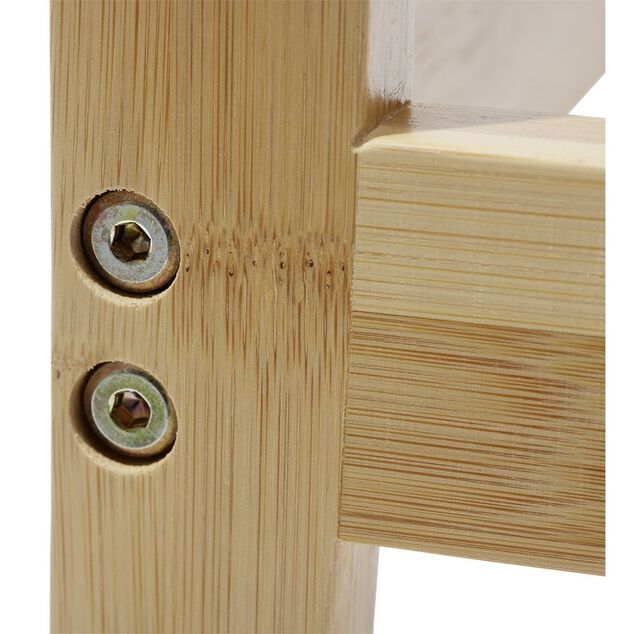 Table de bar et tabourets Ba&iuml;a bambou naturel