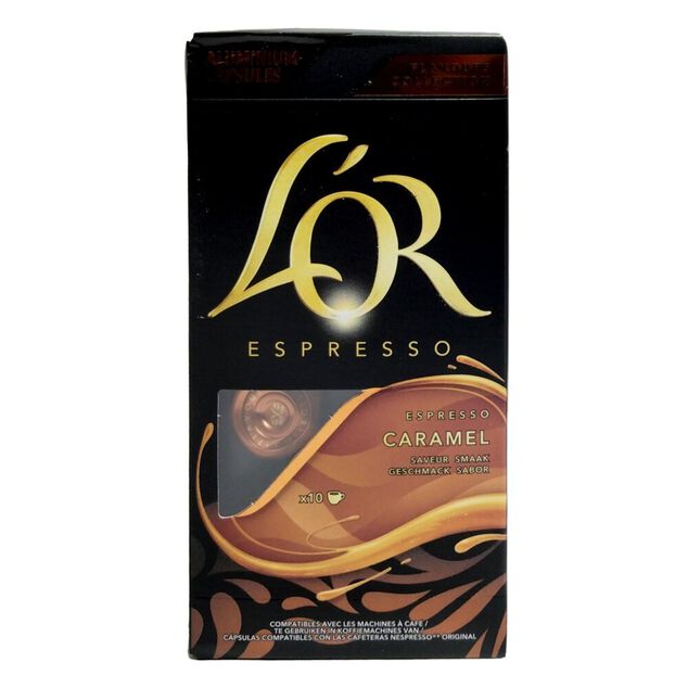 Café capsule L'or Caramel 10 doses