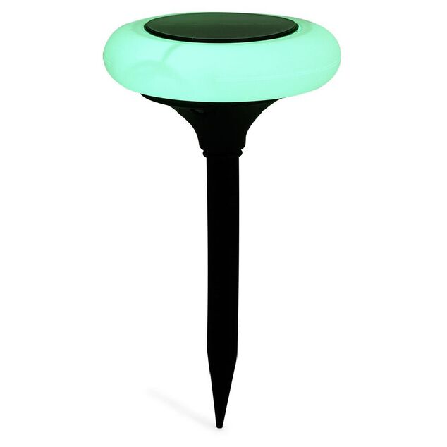 Spot solaire LED multicolore &agrave; planter