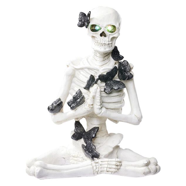 Squelette LED Halloween &agrave; poser