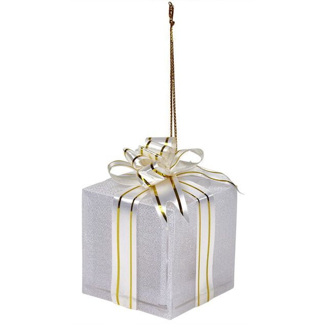 Cadeau de No&euml;l lumineux &agrave; suspendre