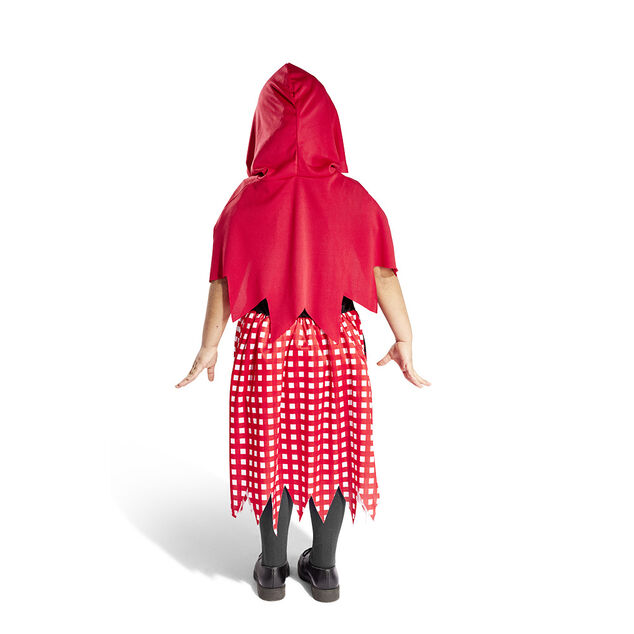 D&eacute;guisement enfant Halloween chaperon rouge gothique 7/10 ans