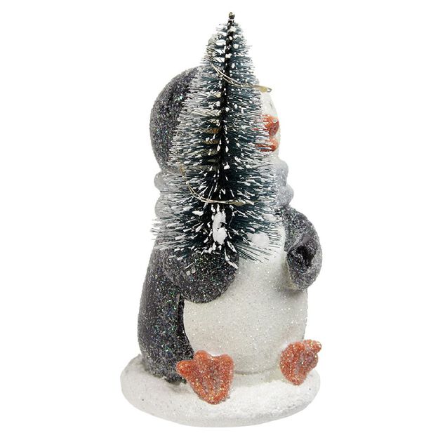 Pingouin et sapin de No&euml;l lumineux (2 mod&egrave;les)
