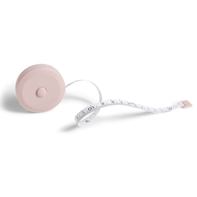 Ruban mesureur souple avec bouton de r&eacute;tractation 1,5m