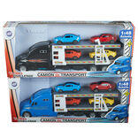 Camion de transport de voitures à étage