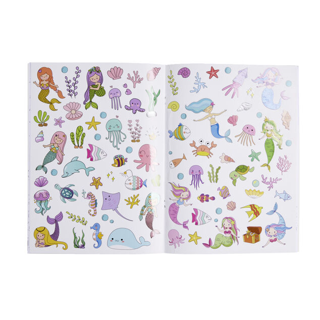 Livre de de coloriage 16 pages + 4 stickers inclus