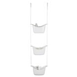 Serviteur de douche blanc 3 étages