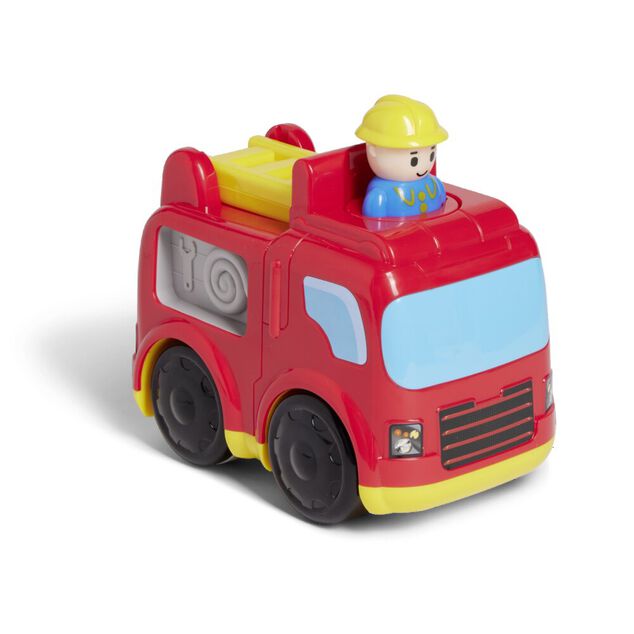 Camion friction police ou pompier 16,4x10,5xH15,4cm - 2 mod&egrave;les