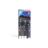Guirlande lumineuse extérieure bordure de toit 90LED multicolores 2,8m