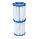 Cartouche de filtration piscine Bestway type II x2