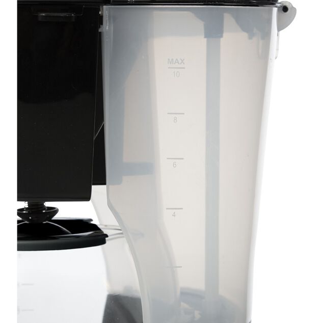 Cafeti&egrave;re &eacute;lectrique Homday noire 1,25 L