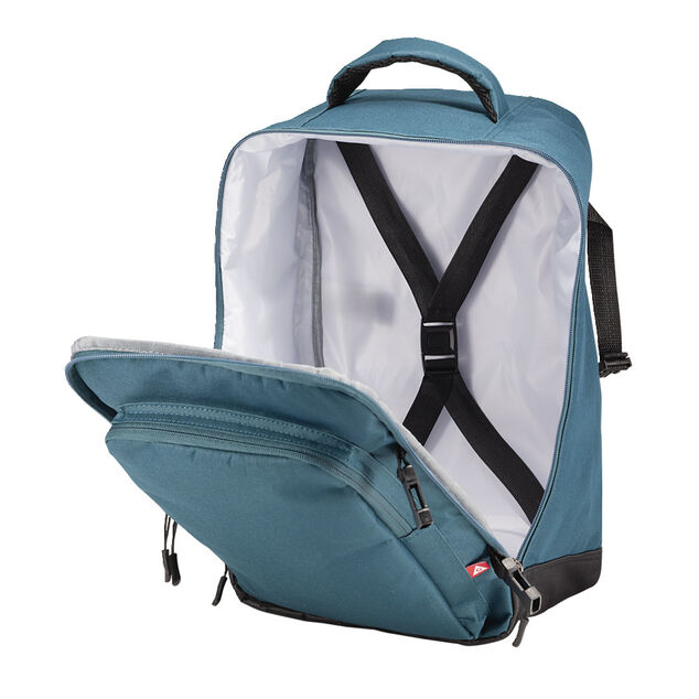 Sac &agrave; dos 20L format low cost gris 25x20xH40cm