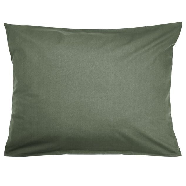 Taies d'oreiller rectangulaire x2 microfibre uni 50x70cm (4 mod&egrave;les)