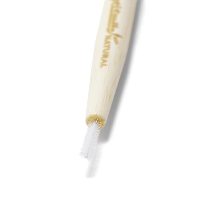 Lot de 6 brossettes interdentaires 2mm manche bambou