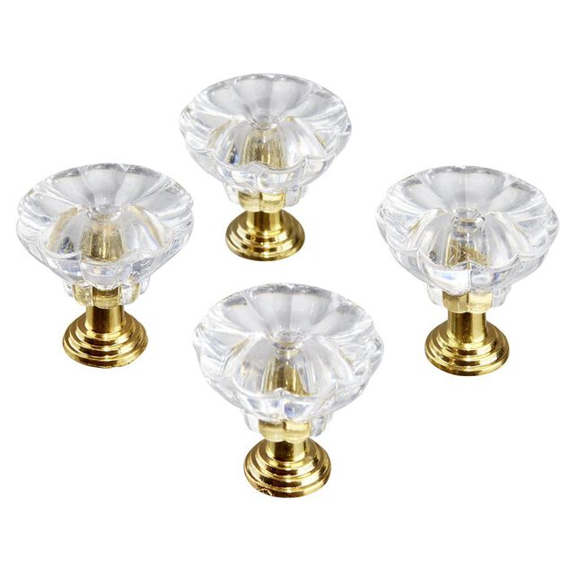 Poign&eacute;e de meuble &Oslash;2,4cm x4