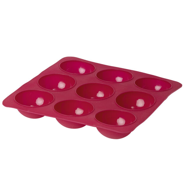 Moule silicone rose 9 d&ocirc;mes