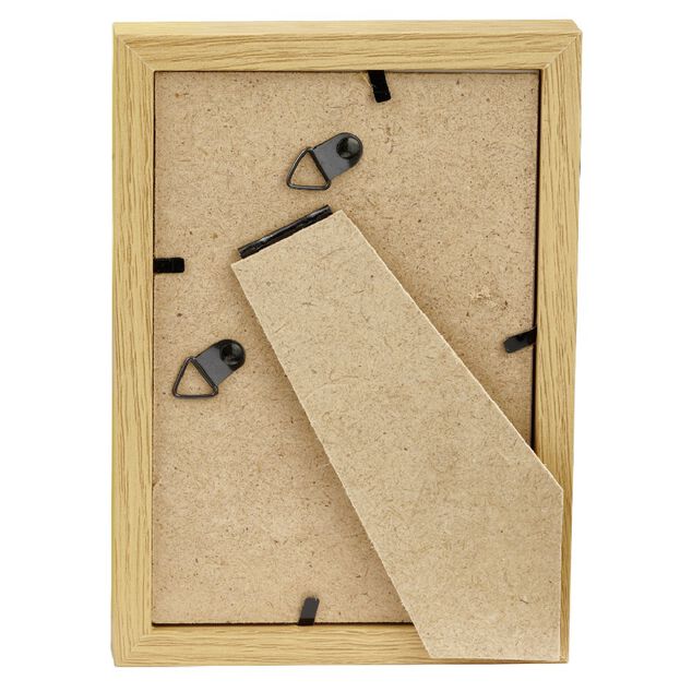 Cadre photo bois clair 12x17cm pour photo 10x15cm