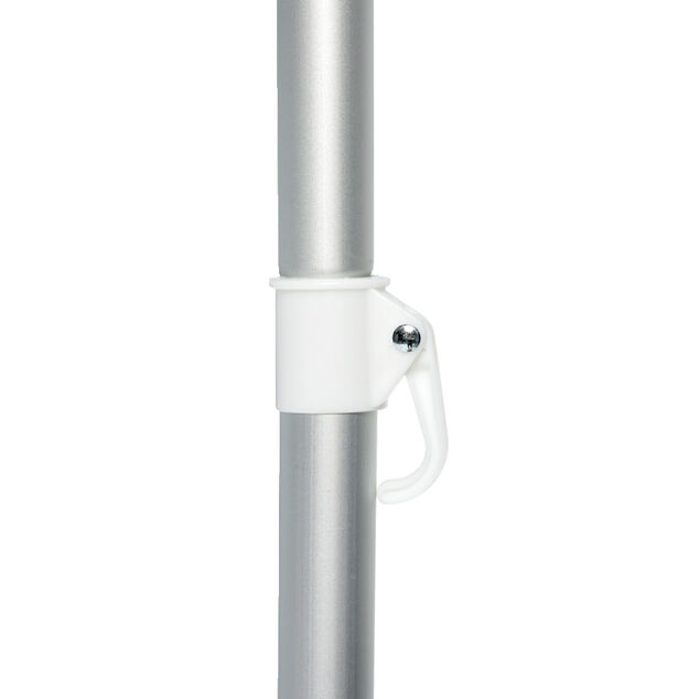 Parasol de plage bleu &eacute;meraude UV UPF50+ &Oslash;180xH195cm