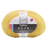 Fil &agrave; tricoter Softine jaune 50 g