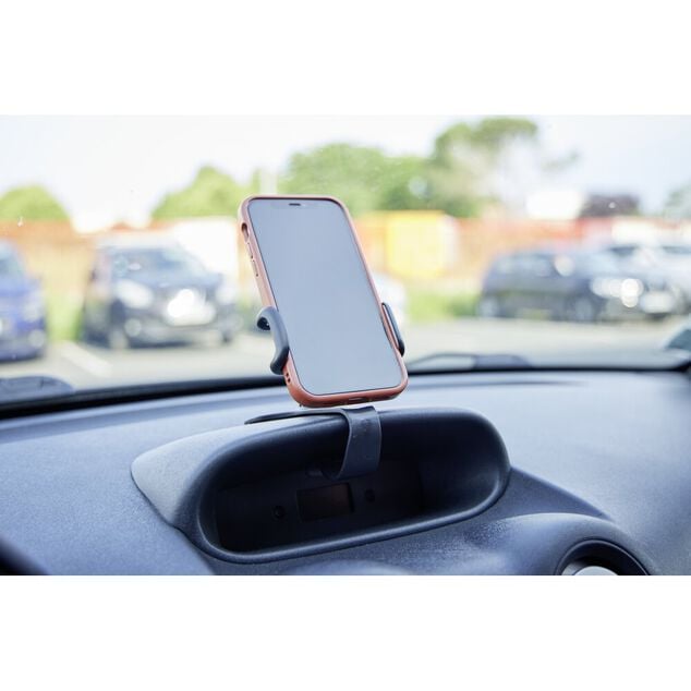 Support de t&eacute;l&eacute;phone pour voiture avec rotation 360&deg; noir