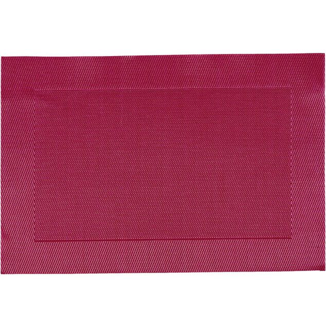 Set de table rectangulaire pvc prune