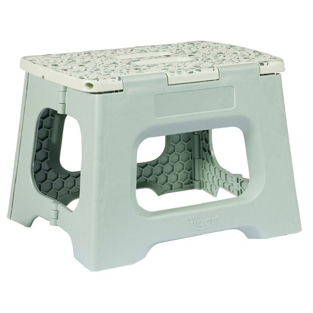 Marche pied blanc H.23 cm