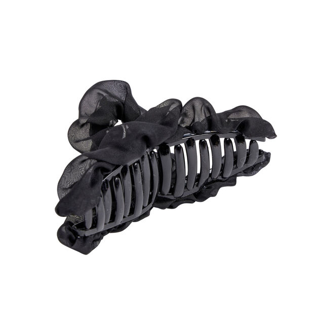 Pince à cheveux avec tulle 8x2xH5cm (3 modèles)