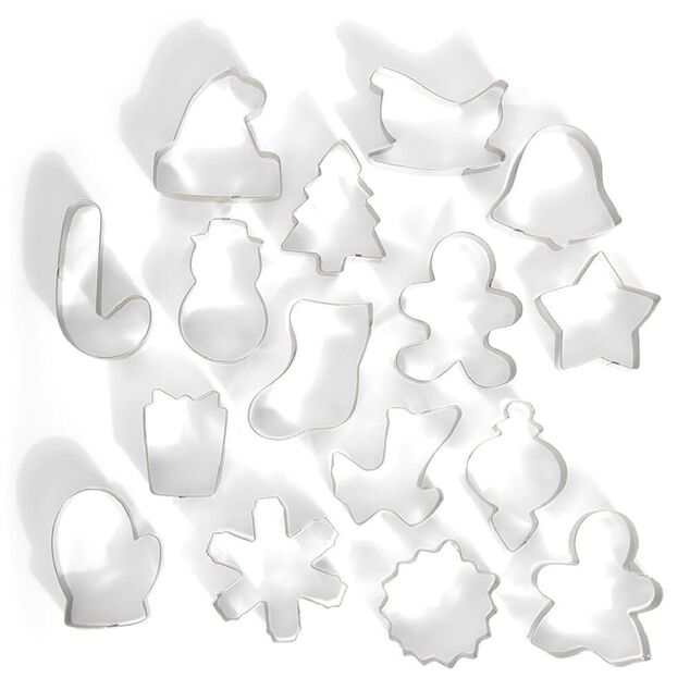 Emporte-pièce en métal x16