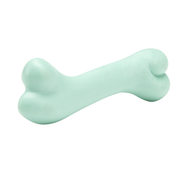 Jouet pour chien caoutchouc forme os L12 cm (3 mod&egrave;les)