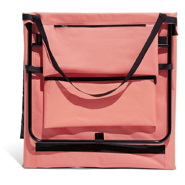 Matelas dossier de plage pliant Funky 153x51xH41cm corail