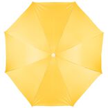 Parasol de plage jaune UV UPF50+ &Oslash;200xH209cm