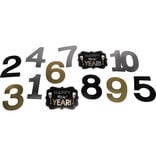 Kit photo booth nouvel an 12 pièces