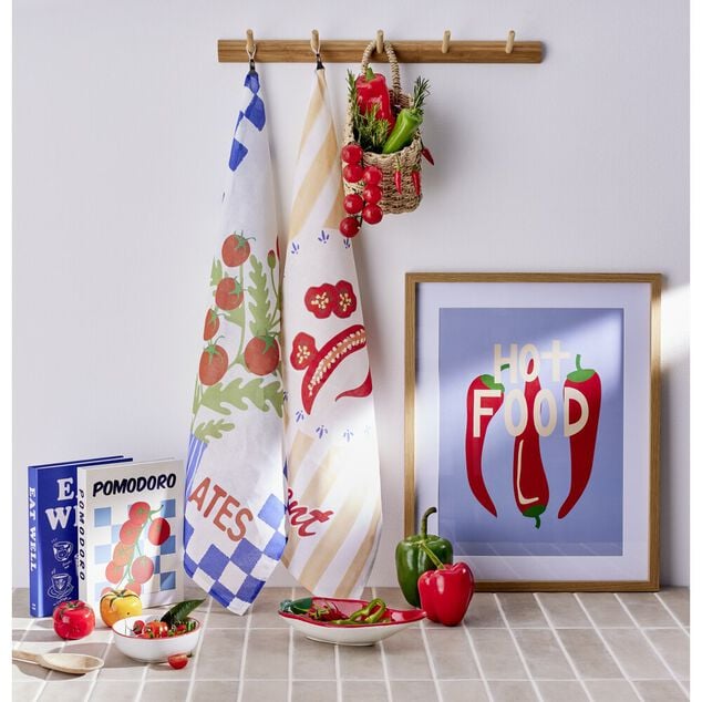 Affiche d&eacute;co x3 papier th&egrave;me cuisine 10x15cm (4 mod&egrave;les)