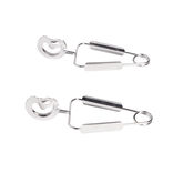 Pince &agrave; escargots en inox L16cm x2
