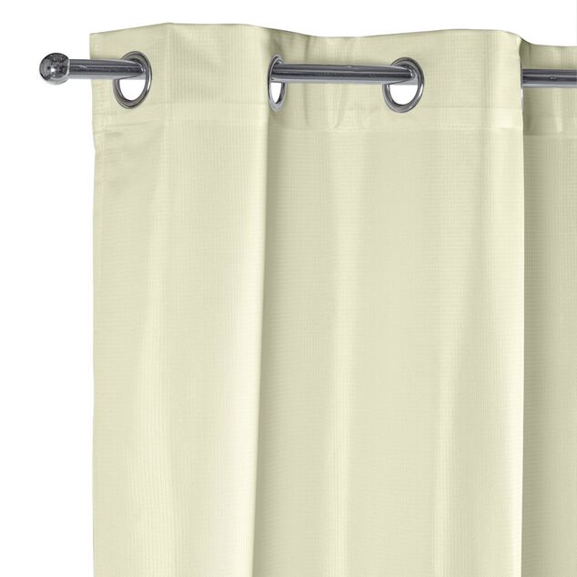 Voilage thermique &agrave; oeillets 135x240cm isolation et protection anti-UV (4 mod&egrave;les)