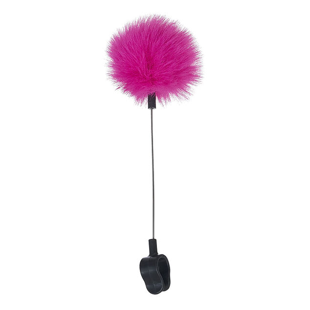 Tige pompon clip selfie pour animaux &Oslash;4xL14cm