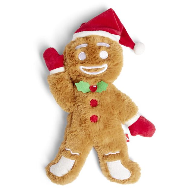 Peluche bonhomme pain d'&eacute;pice H30cm